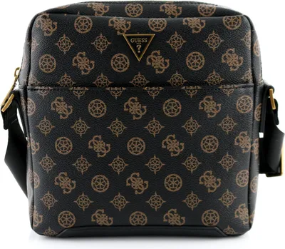 Produktbild von Guess Torino Umhängetasche-hmtopyp4258 braun mit Muster 23 x 26 x 8,3