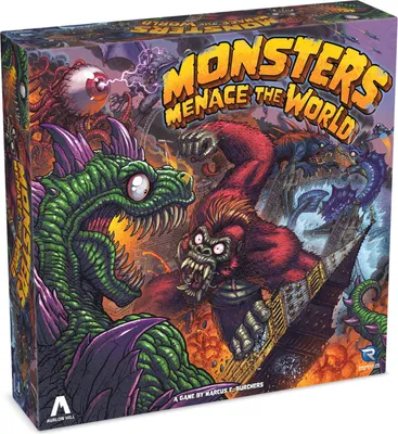 Image de Les monstres menacent le monde - Jeu de société - Édition anglaise