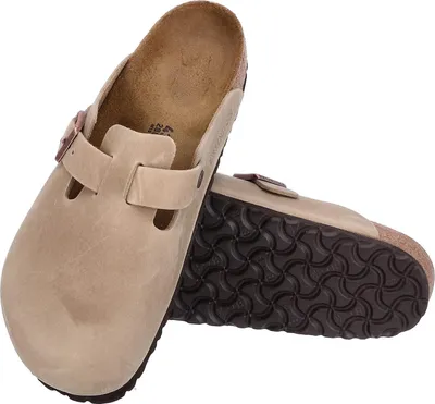 Produktbild von Birkenstock Boston Tabacco Braun Nubukleder geölt Größe: 43 Normal