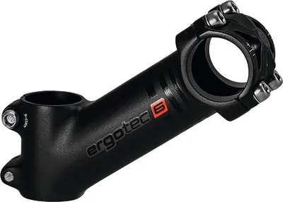 Produktbild von ergotec 1-1/8 A-Head Vorbau High Piranha 2, Länge: 110 mm / 35°, Lenker: 31,8 mm, Alu, schwarz