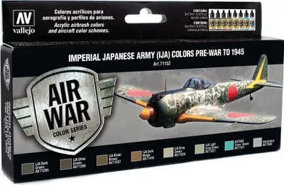 Image de Vallejo Modell Set - Armée Impériale Japonaise (IJA) Coloris - 571152 8x17ml