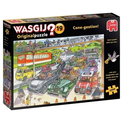 Produktbild von Jumbo - Puzzle 1000 Wasgij Original Conegestion