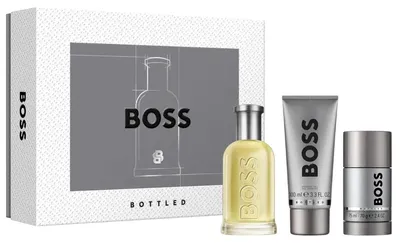 Immagine prodotto di Hugo Boss, No.6 EdT: flacone da 100 ml, gel doccia da 100 ml, stick da 75 ml