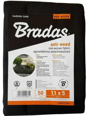 Zdjęcie produktu dla Bradas AWB5011005, Czarny, 1100 mm, 5000 mm