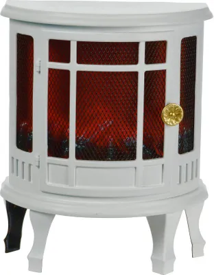 Zdjęcie produktu dla Dekoracja świąteczna Lifetime White Fireplace 25 x 12,5 x 30 cm LED Light