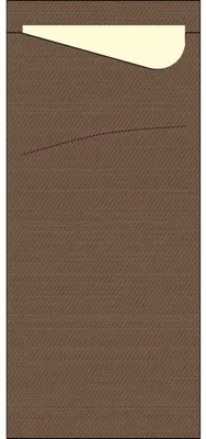 Obrázek produktu pro Duni Serviettentaschen chestnut 85x190 mm 100 Stück
