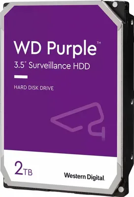 Obrázok produktu pre Western Digital Purple HDD SATA 2TB 5400 64MB