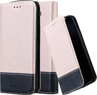 Produktbild von Cadorabo Hülle für LG G2 MINI Schutzhülle in Rosa SHandyhülle Book Case Etui Kunstleder