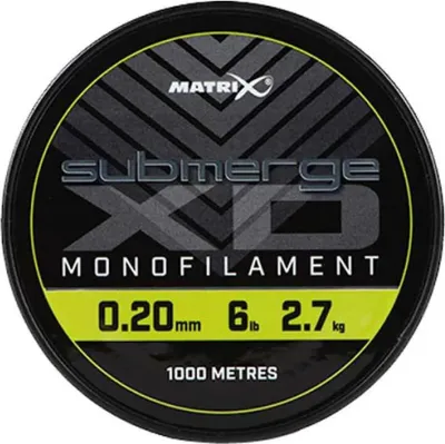 Obrázek produktu pro Fox Matrix Submerge XD Monofilament - 1000m monofilní vlasec, průměr / síla: 0,23mm / 8lb / 3,6kg