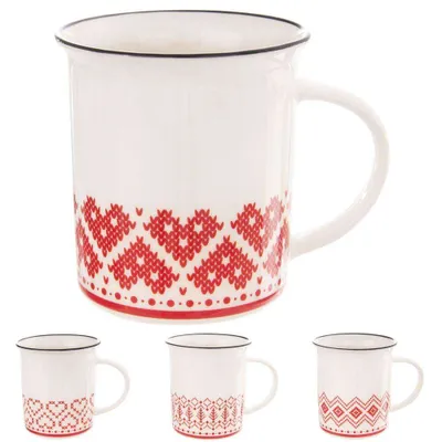 Obrázok produktu pre ORION Porcelánový hrnček s rukoväťou 0,34l Hrnček na kávu