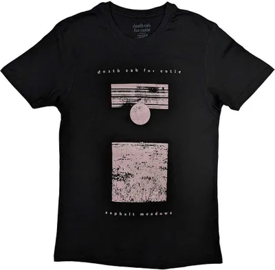 Obrázek produktu pro Death Cab For Cutie - Tričko pro muže/dámy Uni RO10381 (M) (Black)