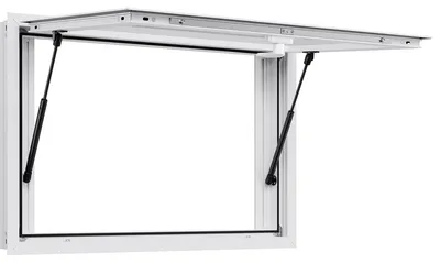 Produktbild von 92 x 61 cm Markise für Imbisswagen mit Ausgabeschalter