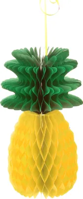 Produktbild von Wabenananas Deko Papier 30 cm - Einheitsgröße