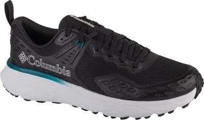 A single black Columbia shoe is shown from a side-diagonal angle against a white background.