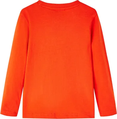 Produktbild von vidaXL Kinder-Langarmshirt Hellorange 116