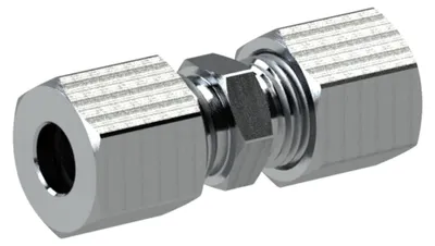 Produktbild von Riegler Gerade Verschraubung, Rohr-Außen-Ø 28 mm, Stahl verz., PN bar 160