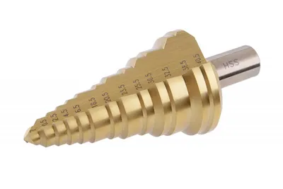 Obrázok produktu pre Stupňovitý vrták HSS 7-40,5 mm, 13st.TITAN