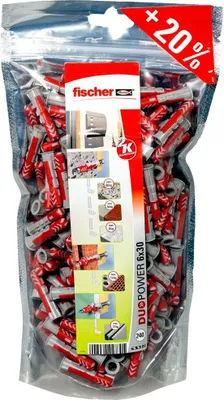 Produktbild von Fischer 536382 Schraube of Anker und Dübel 240 St. Stecker of Wand 30 mm