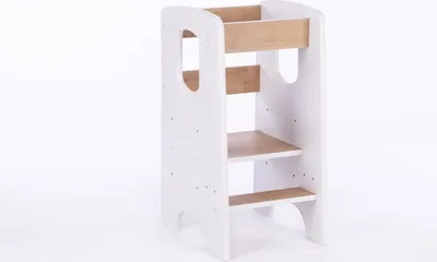 Roba Lernturm Montessori - Küchenhelfer Für Kinder Aus Bambus