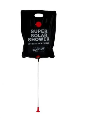 Produktbild von Redcliffs Campingdusche 15L Solardusche Gartendusche Sommerdusche Solar inkl. Wasserhahn