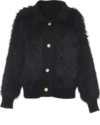 Image de Cardigan POOMI pour femme - noir, M