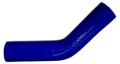 Produktbild von Silikonkühlerschlauch 45° blau - 38mm