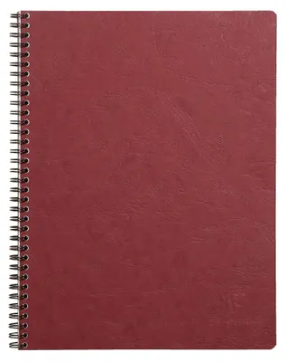 Produktbild von Clairefontaine Agebag Collegeblock A4 80Bl lin rot