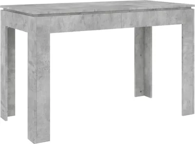 Immagine prodotto di vidaXL Tavolo da pranzo grigio cemento 120x60x76 cm materiale a base di legno