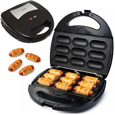 Produktbild von Syntrox Germany Waffeleisen 1300W Wechselplatten Antihaftbeschichtet