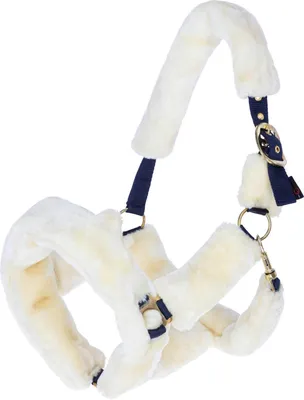 Obrázek produktu pro Covalliero Halfter SuperSoft Fellhalfter Navy Cob