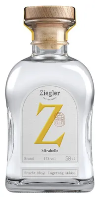 Produktbild von Ziegler Mirabelle 43% 0,5L
