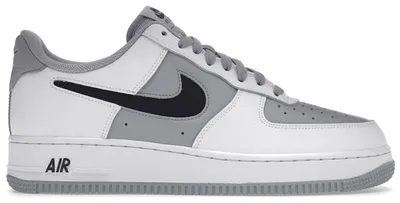 Produktbild von Nike Air Force 1 Low Cut-Out White Grey Black Swoosh - EU 42