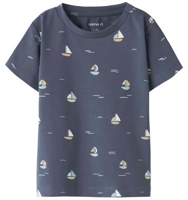 Produktbild von T-Shirt Name It 13229233-INDIGOBOAT für Baby