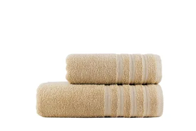Immagine prodotto di Set di asciugamani Viva 2 pezzi 50x100 e 70x140cm beige