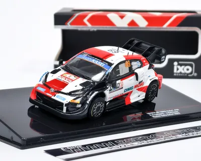 Obrázek produktu pro Toyota GR Yaris Rally1#69 Rovanperä/Halttunen WRC Safari Rally 2022 IXO 1:43