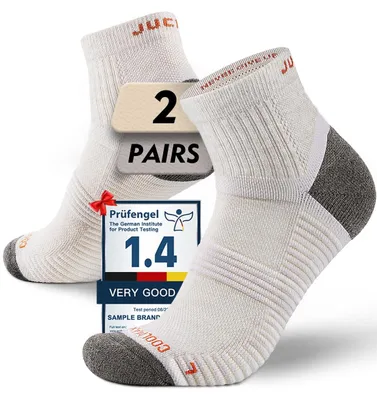 Productafbeelding van Elzusha - Merino Wol Wandelsokken, 2 Paar