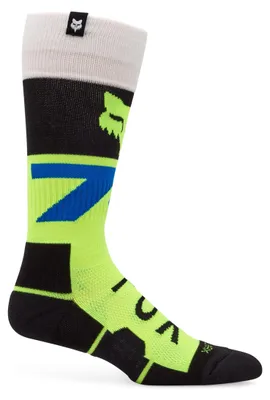Image de FOX 360 Tine Chaussettes de Motocross, noir/jaune, L