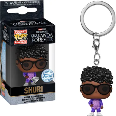 Produktbild von Wakanda Forever - Shuri Diamond Special Edition - Schlüsselanhänger Funko Pocket POP! Keychain