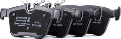 Produktbild von BOSCH Bremsbeläge Satz Hinten für LAND ROVER Range Rover Evoque (L538) 0 986 494 819