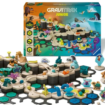 Produktbild von Ravensburger Junior Starter-Set XXL Planet Kugelbahn ab 3 Jahre