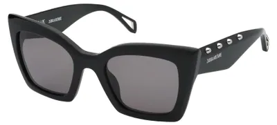 Productafbeelding van Zadig&Voltaire SZV409 Nero lucido 52/22/140: Zonnebrillen voor dames