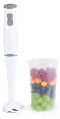 Produktbild von GOURMETMAXX Stabmixer 400W weiß/grau