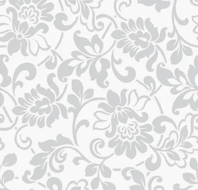 Produktbild von Klebefolie Ornamente Barock - Möbelfolie Silber Grau -  67 cm x 200 cm