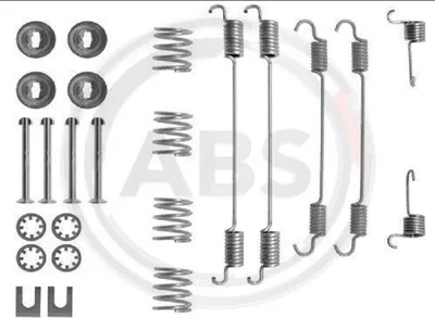 Produktbild von A.B.S. Zubehörsatz Bremsbacken 0747Q Hinten passend für PEUGEOT 306 Schrägheck (7A, 7C, N3, N5)