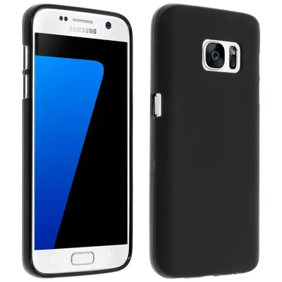 Produktbild von Avizar, Unverbrüchliche Schutzhülle aus Silikon für Samsung Galaxy S7, Schwarz