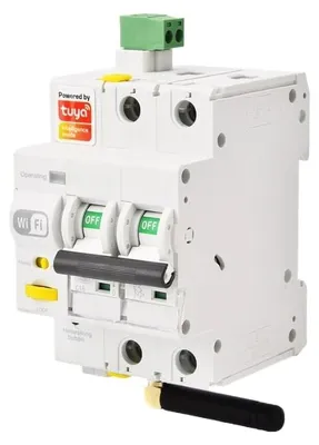 Produktbild von Intelligenter WLAN-Sicherungsautomat, 3 polig, 16A, 220V