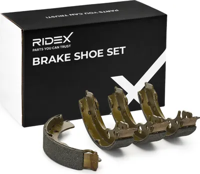 Produktbild von RIDEX Bremsbackensatz Trommelbremse Hinten für HONDA CIVIC VI Hatchback (EJ, EK) 70B0114