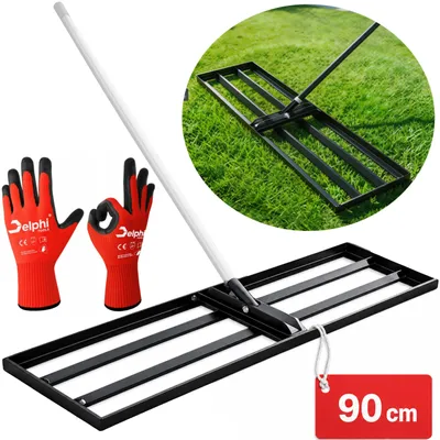 Obrázek produktu pro Ruční nivelátor terénu 90 cm na trávník a zahradu