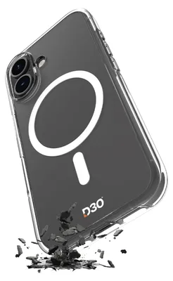Produktbild von Cover Impact Clear D3O®  für iPhone 16