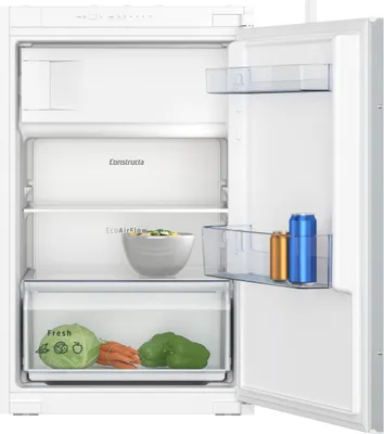 Produktbild von Constructa CK222NSE0, Einbau-Kühlschrank mit Gefrierfach, 88 x 56 cm, Schleppscharnier
